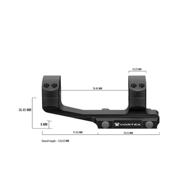 Кронштейн Vortex Pro Viper 34мм Cantilever с выносом CVP-34