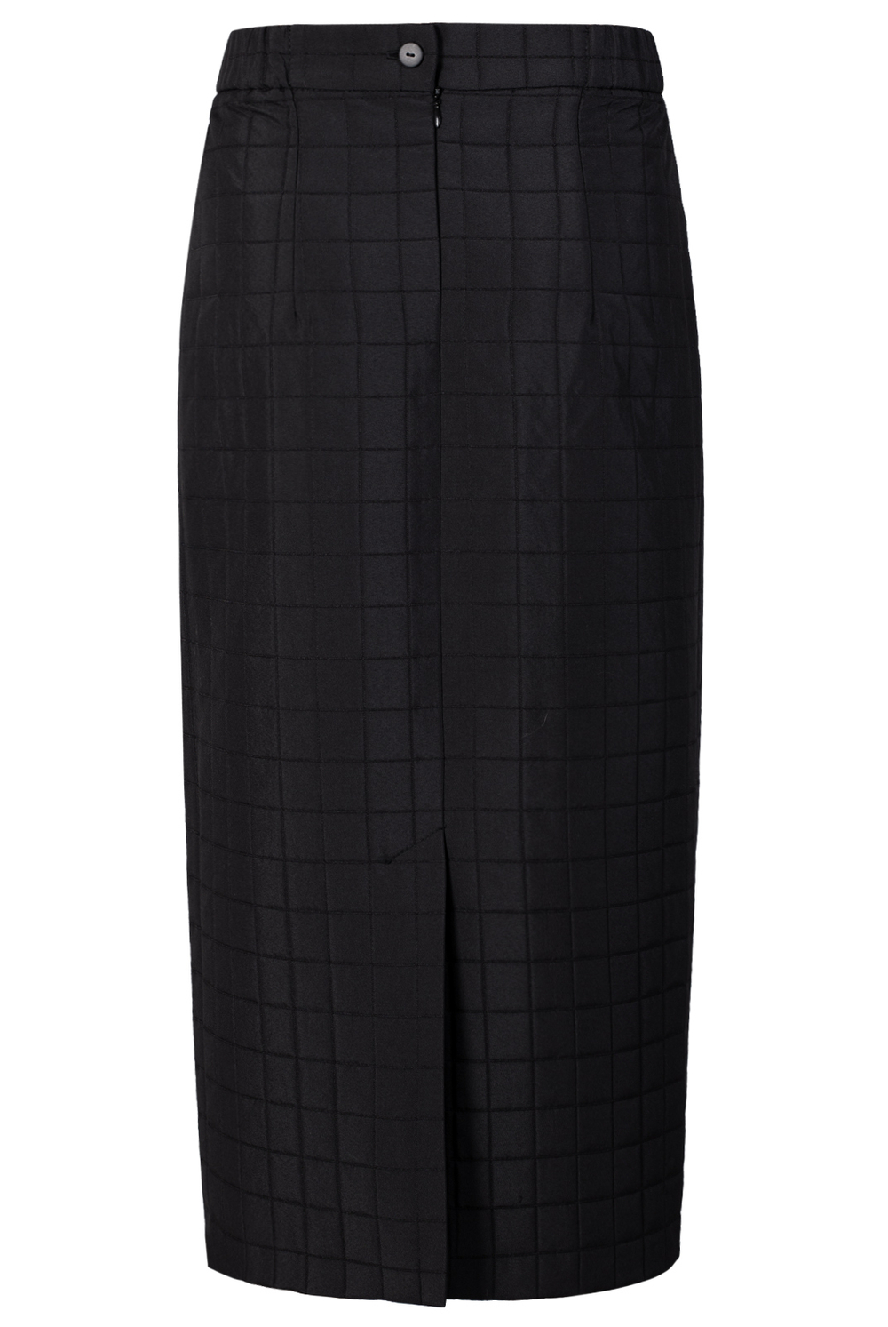 Юбка женская 4552ВП-75, чёрная клетка #485ЧКл014552ВП-75