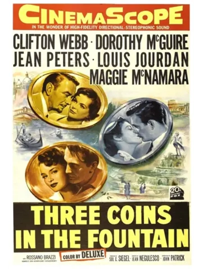 Три монеты в фонтане (1954) (DVD-R)
