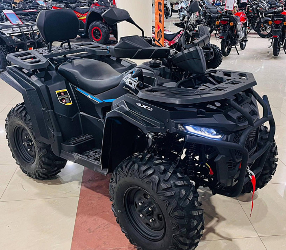 Квадроцикл (комплект для сборки) Explorer 400 Deluxe 4х2 Черный матовый (RR)