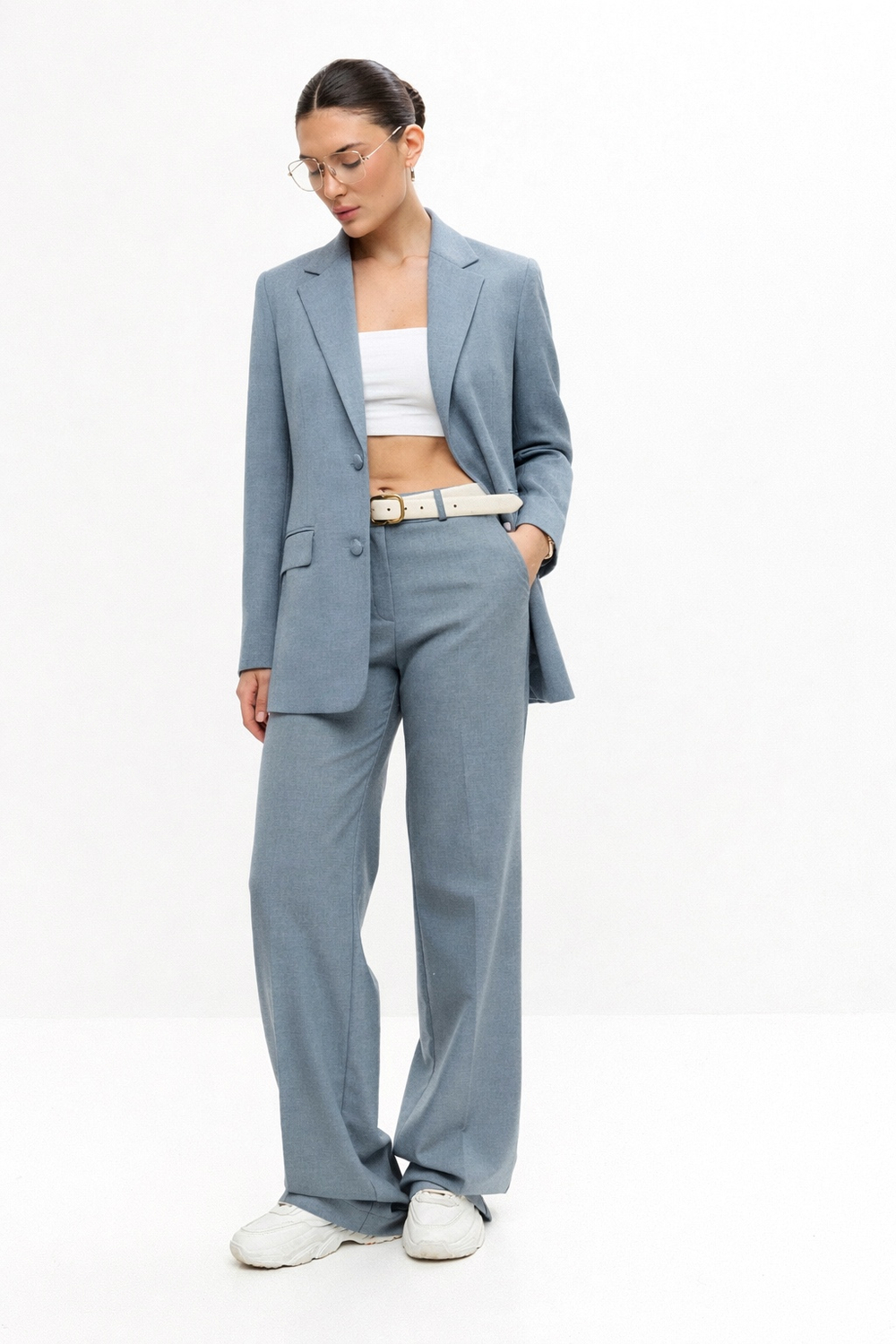 Голубой пиджак Cooper