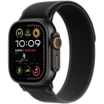 Умные часы Apple Watch Ultra 2 (2024) GPS+Cellular 49mm, Black Titanium ремешок "Black Trail Loop", размер M/L 145-220mm  (MX4V3)