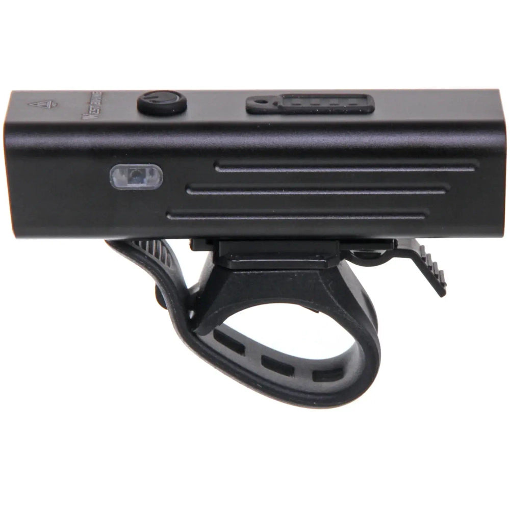 Фонарь велосипедный, передний West Biking YP0701416 Black (аккум. 1800 mAh, Type-C)
