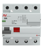 УЗО  EKF rccb-4-25-300-s-av