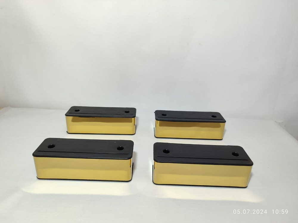 Ножки для мебели Пластиковые Золото