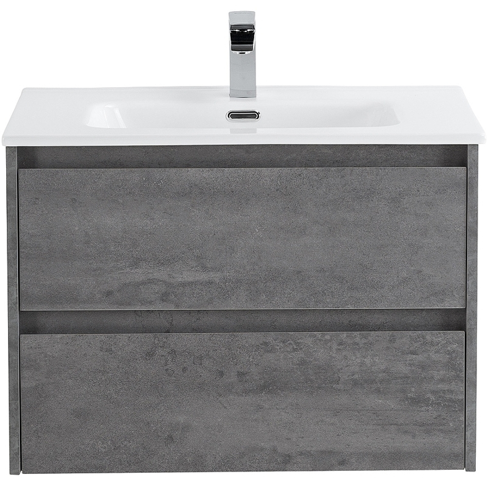 Тумба под раковину BelBagno Kraft 70 KRAFT-700-2C-SO-CG подвесная Cemento Grigio