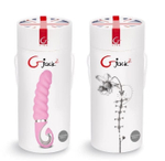 Анатомический витой вибратор Gvibe Gjack 2 22 см розовый