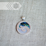 Кулон ВОЛНА малый, серебро