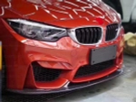 Карбоновая губа переднего бампера для BMW M3 F80 / M4 F82 / F83 БМВ