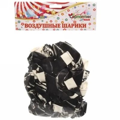 Воздушные шары «Мираж» 25шт 12»/30см серый