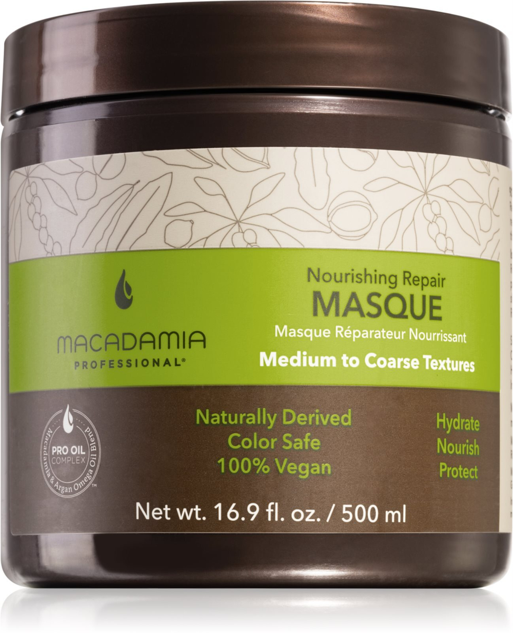 Macadamia Natural Oil Nourishing Repair - питательная маска для волос с увлажняющим эффектом /   500  ml  / GTIN 815857010702