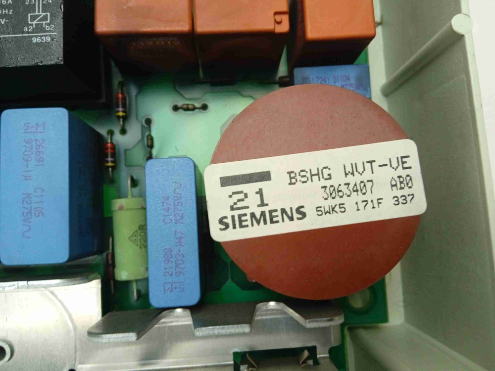 WFT2830 кт187 Электронный модуль для стиральной машины Bosch WFT2830 б/у