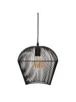 Потолочный светильник Atmosphera Jena Чёрный 40W Металл (26 x 26 x 25 cm)