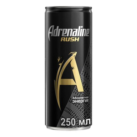 Энергетический напиток Adrenaline 250 мл.