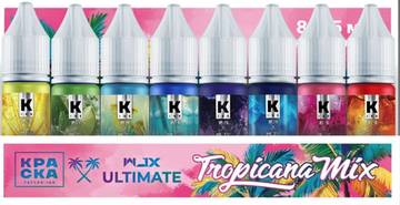 Сет "Tropicana mix" от Краска Tattoo Ink | Тропикана Микс от KRASKA ТАТУ ИНК