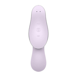Вакуумно-клиторальный вибромассажер Satisfyer Curvy Trinity 2, фиолетовый