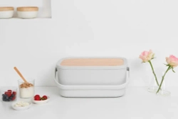 Brabantia Хлебница с деревянной крышкой