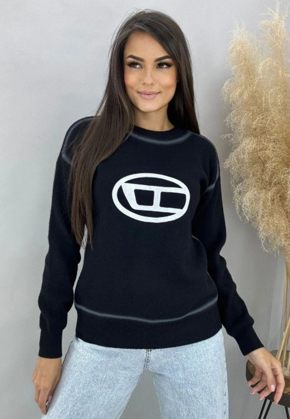 Оптом джемпер тренд 42-50 микс без выбора цвета