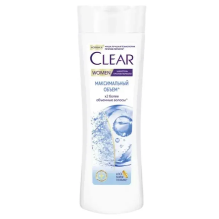 Шампунь женский Clear Women Максимальный объем 380 мл