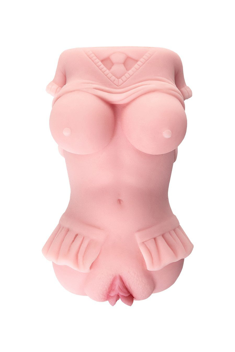 Мастурбатор реалистичный Juicy Pussy by TOYFA Little flower, TPE, телесный, 11,5 см