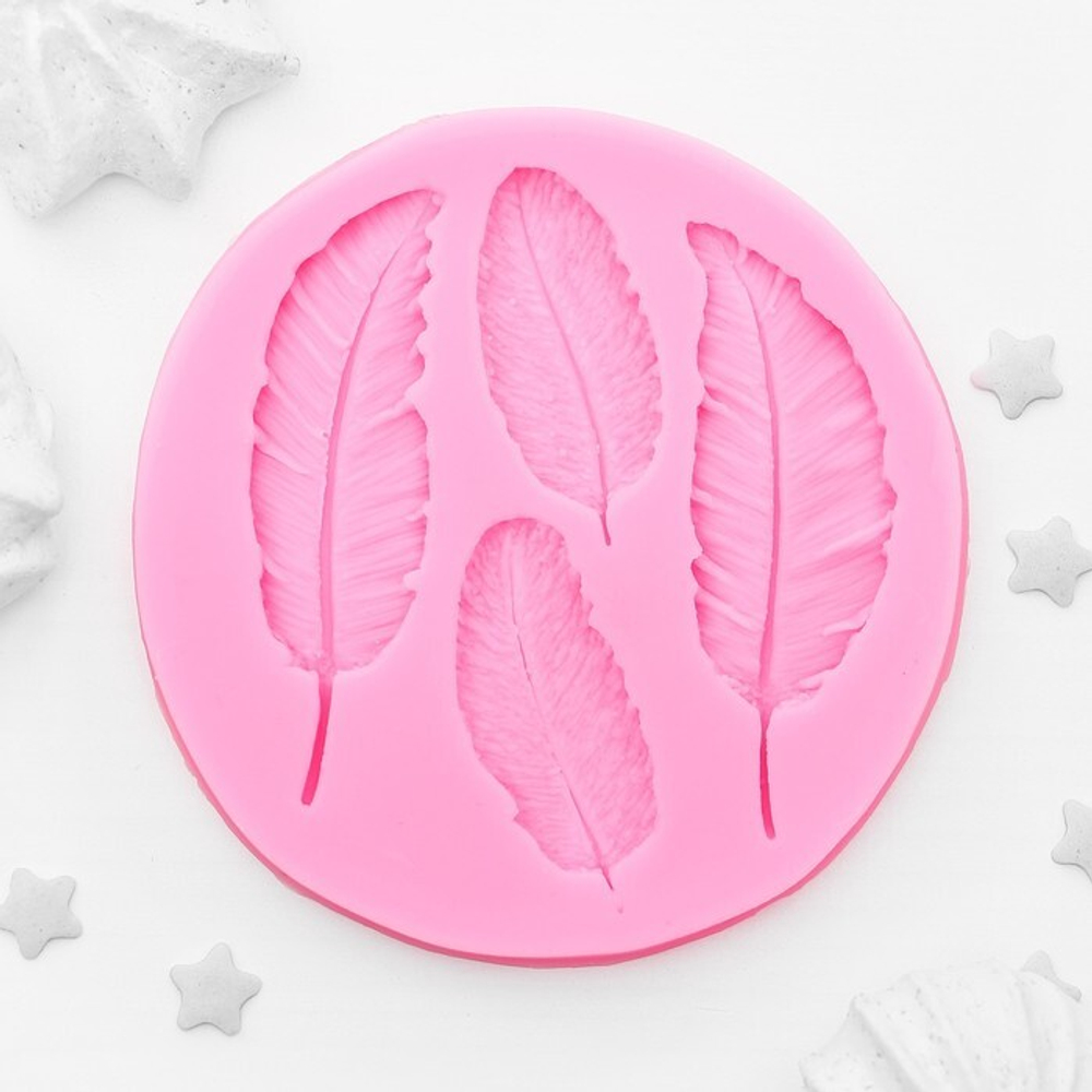 Молд "Перья" 9*8,6