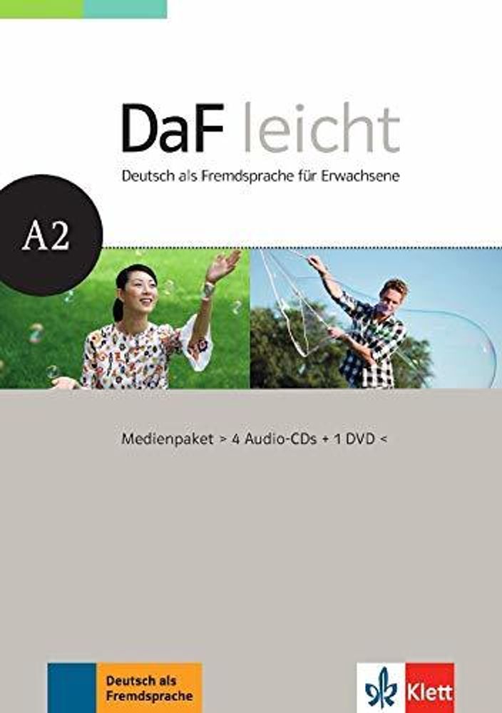 DaF leicht  A2  Medienpaket  - 4 CDs + DVD