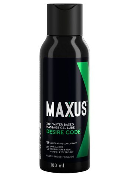 Смазка на водной основе MAXUS Desire Code с алоэ вера 100 мл