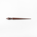 Опорное веретено для прядения из дерева сибирский кедр 300 мм. Art of Siberia. B73