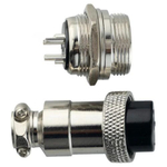 Авиационный разъем GX20 3Pin (штекер+гнездо)