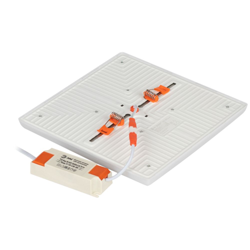 Светильник светодиодный встраиваемый ЭРА LED 12-36-4K квадратный регулируемый 36Вт 4000K | Downlight