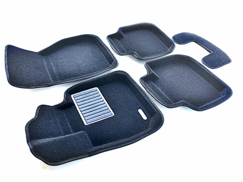 Коврики салона для BMW X1 (F48) (2016-)/X2 (F39) (2018-) Euromat 3D Business черные. Арт. EMC3D-001220
