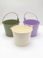 Ведерко для композиции с цветами