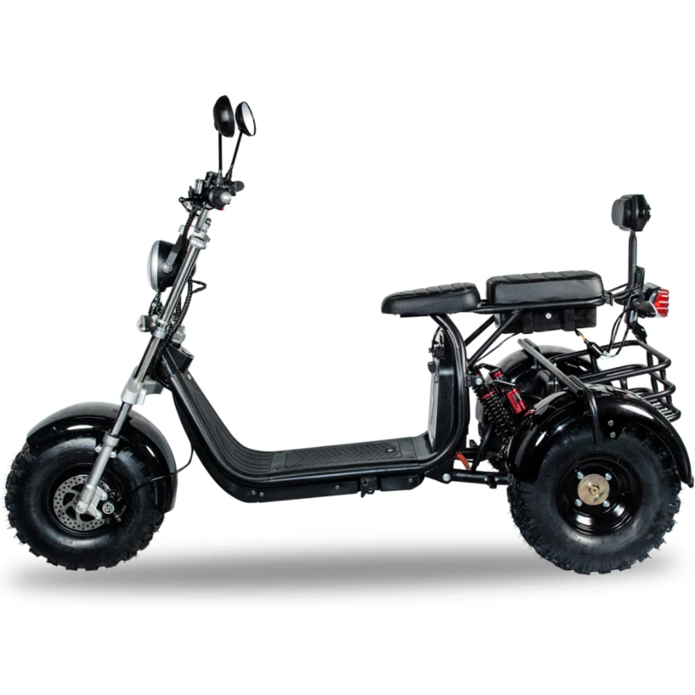 Электроскутер CityCoco Trike Minako REX 3000W Черный