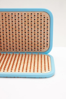 Доска садху Ом на мандале алюминиевые гвозди