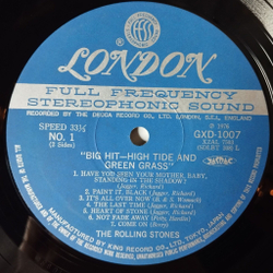 Винтажная виниловая пластинка LP The Rolling Stones Big Hits (High Tide And Green Grass) (Japan 1976) (No Obi)