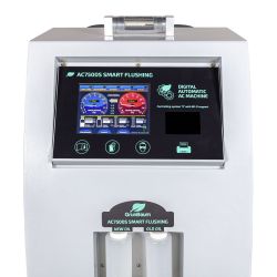 GrunBaum (AC7500S) Установка для заправки автокондиционеров SMART FLUSHING, автоматическая, R134