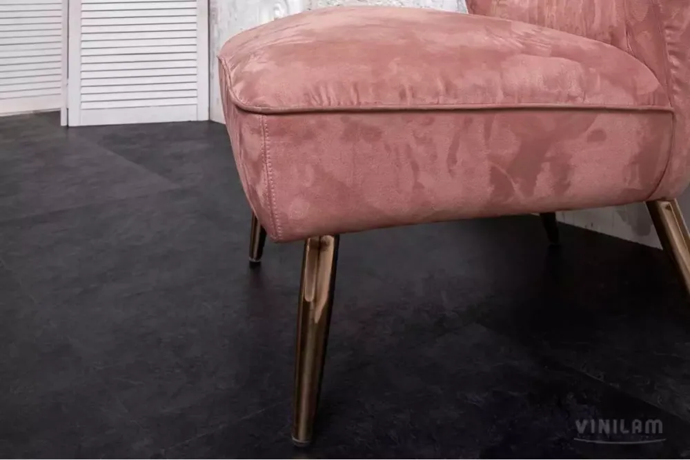 Ceramo Vinilam XXL Stone Сланцевый черный, 2,65 м²