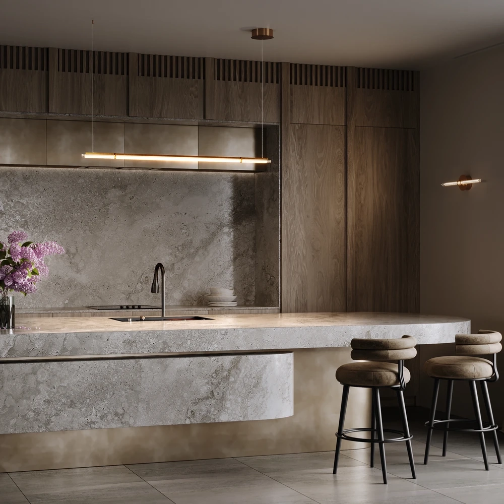 Подвесной светильник Maytoni PLUME MOD340PL-L20BS3K