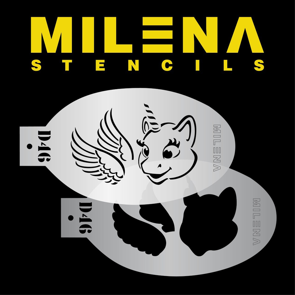 Трафарет Milena D46