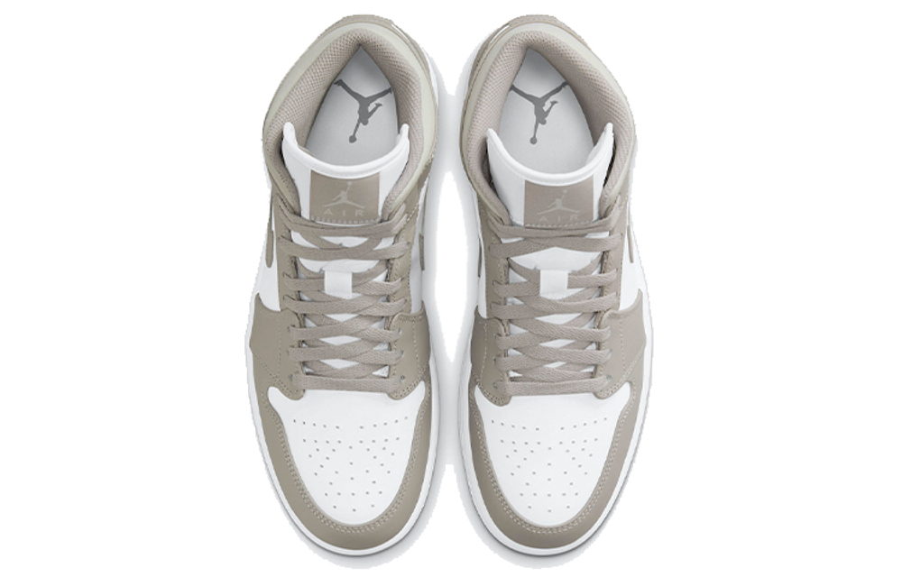 Air Jordan 1 Mid 'College Grey Linen'