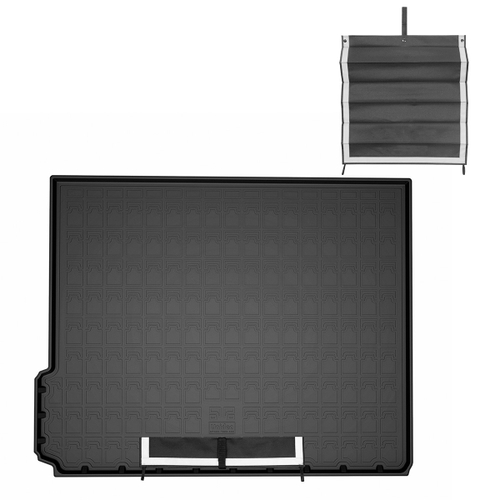 Коврик в багажник Norplast для TANK 400 2023-, Черный, с фартуком, арт.NPA00-T895-400-AP