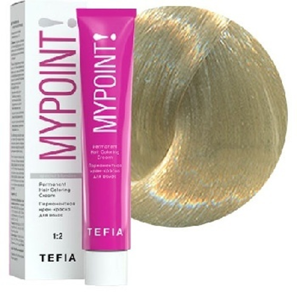 MYPOINT 10.1 экстра светлый блондин пепельный крем-краска 60 мл