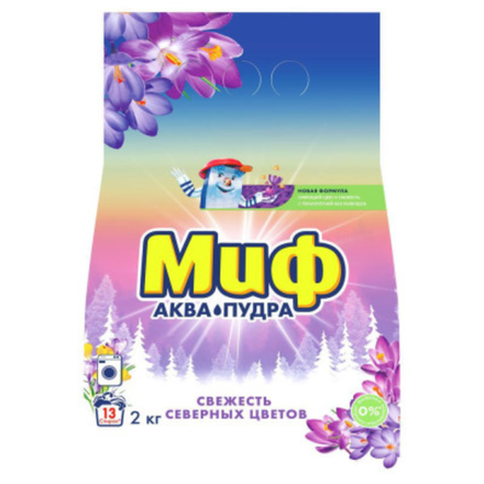 Стиральный порошок Миф Свежесть северных цветов 2 кг