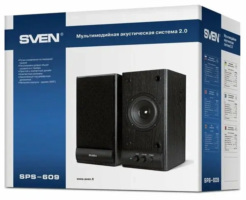Колонки компьютерные Sven SPS-609 (q)