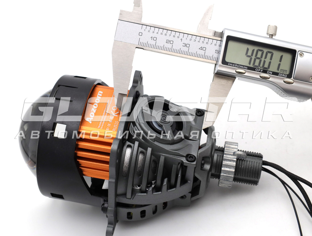 Билед модули Aozoom K9 2025 3.0 дюйма, 2 чипа, 5500K, 12V, 65W/73W, крепление 3R и съемное гаечное