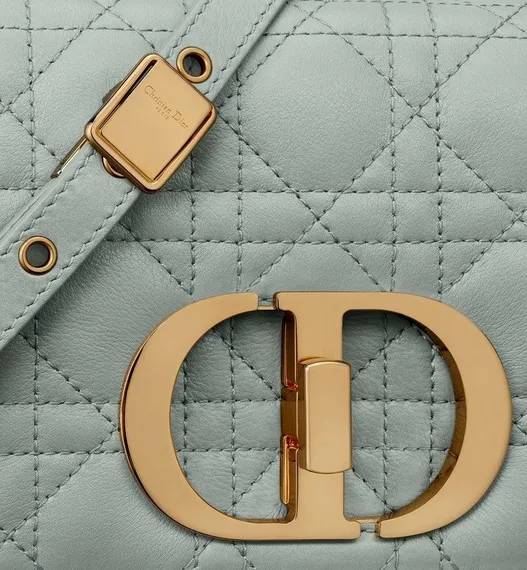 Сумка Dior Caro, модель маленького формата серый