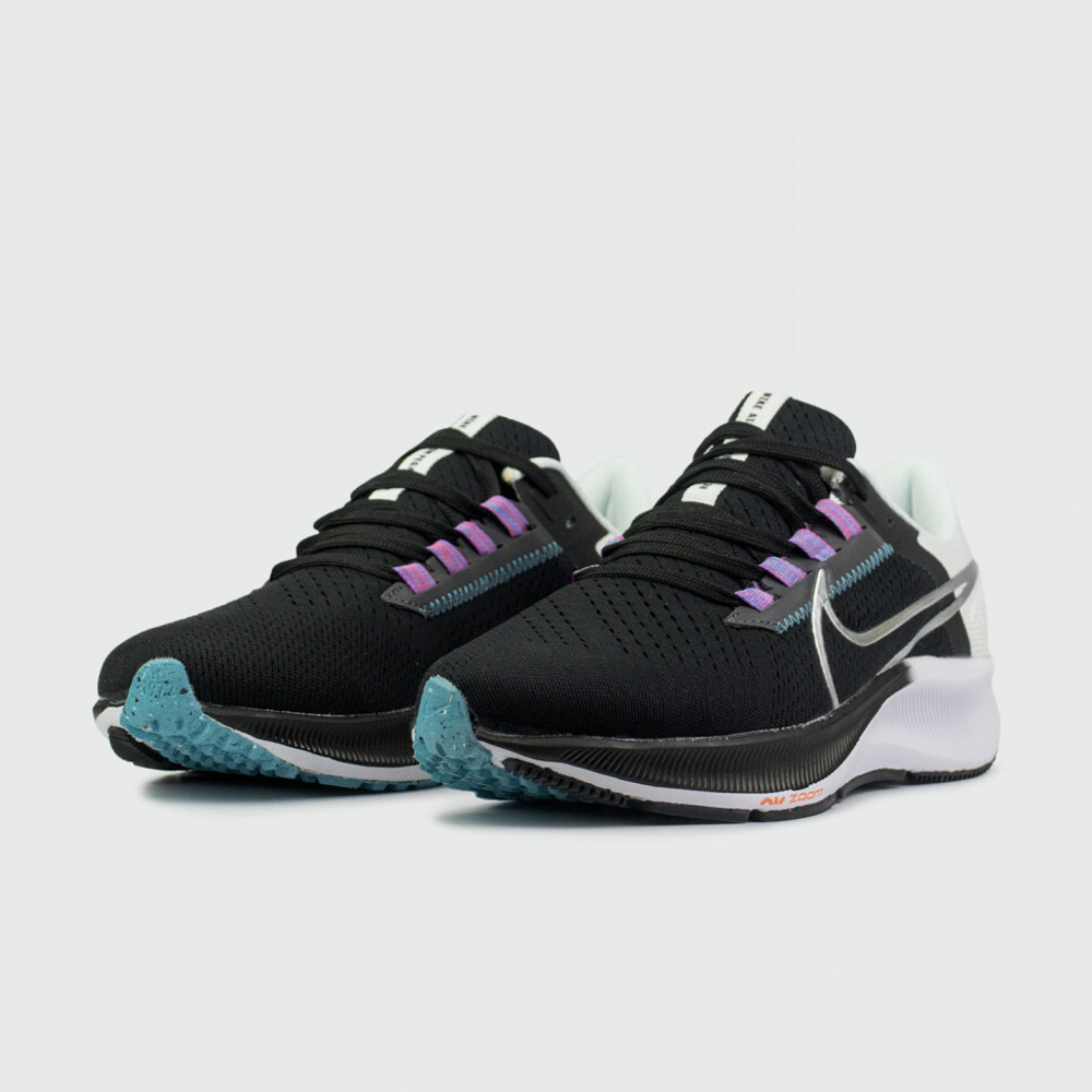 кроссовки Nike Air Zoom Pegasus 38 Black Silver Wmns