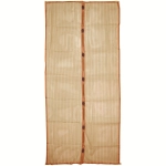 Антимоскитная сетка дверная на магнитах 100*210см «Элис» коричневая ДоброСад