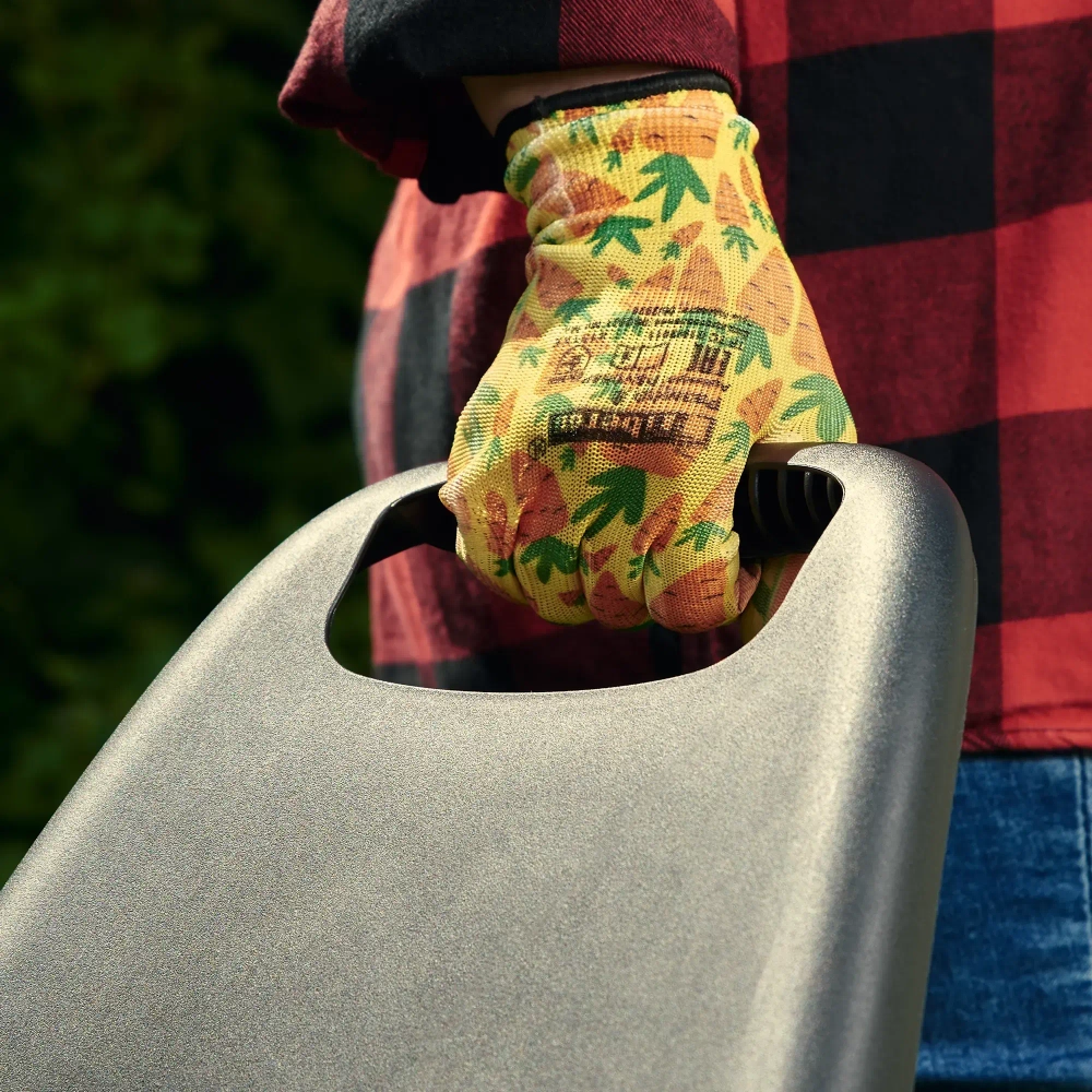 Тележка садовая хозяйственная пластиковая 38 л 57*39*95 см черный