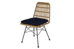 Стул Габриел арт.GS005, бежевый синий "Garden story"